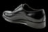 Patent Leather Plain Toe Derby Shoes for Men
